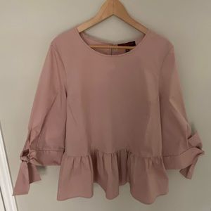 Fred David pink top